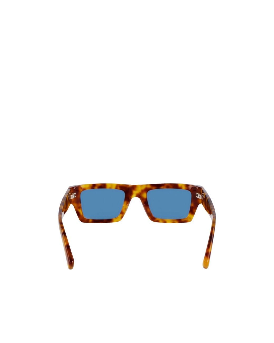 Ferragamo Blue Ferragamo Eyewear Rectangle Frame Sunglasses for men