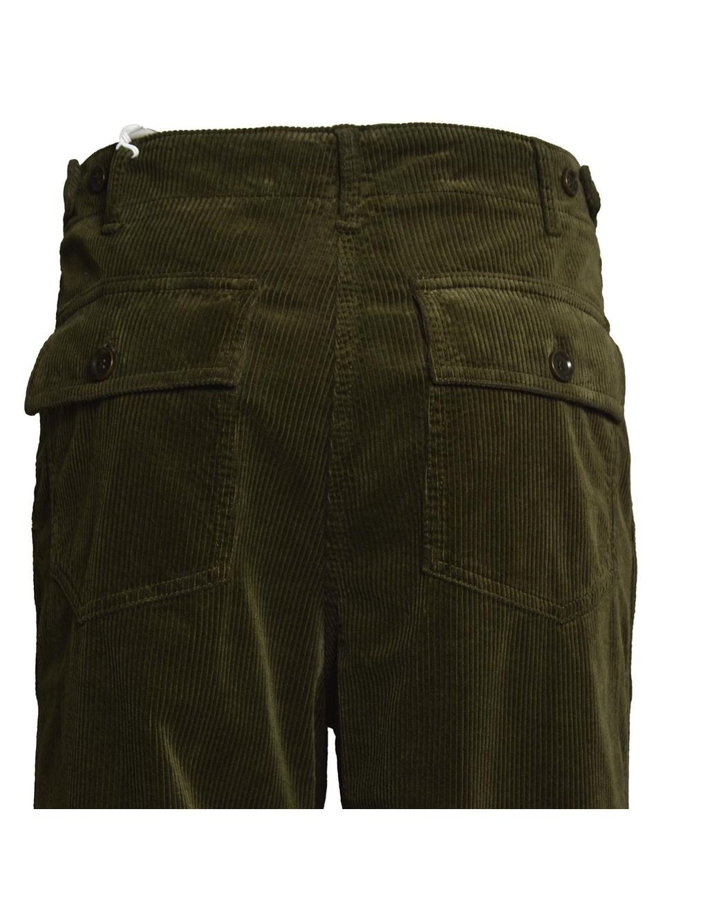 Aspesi Black Logo Casual Pants