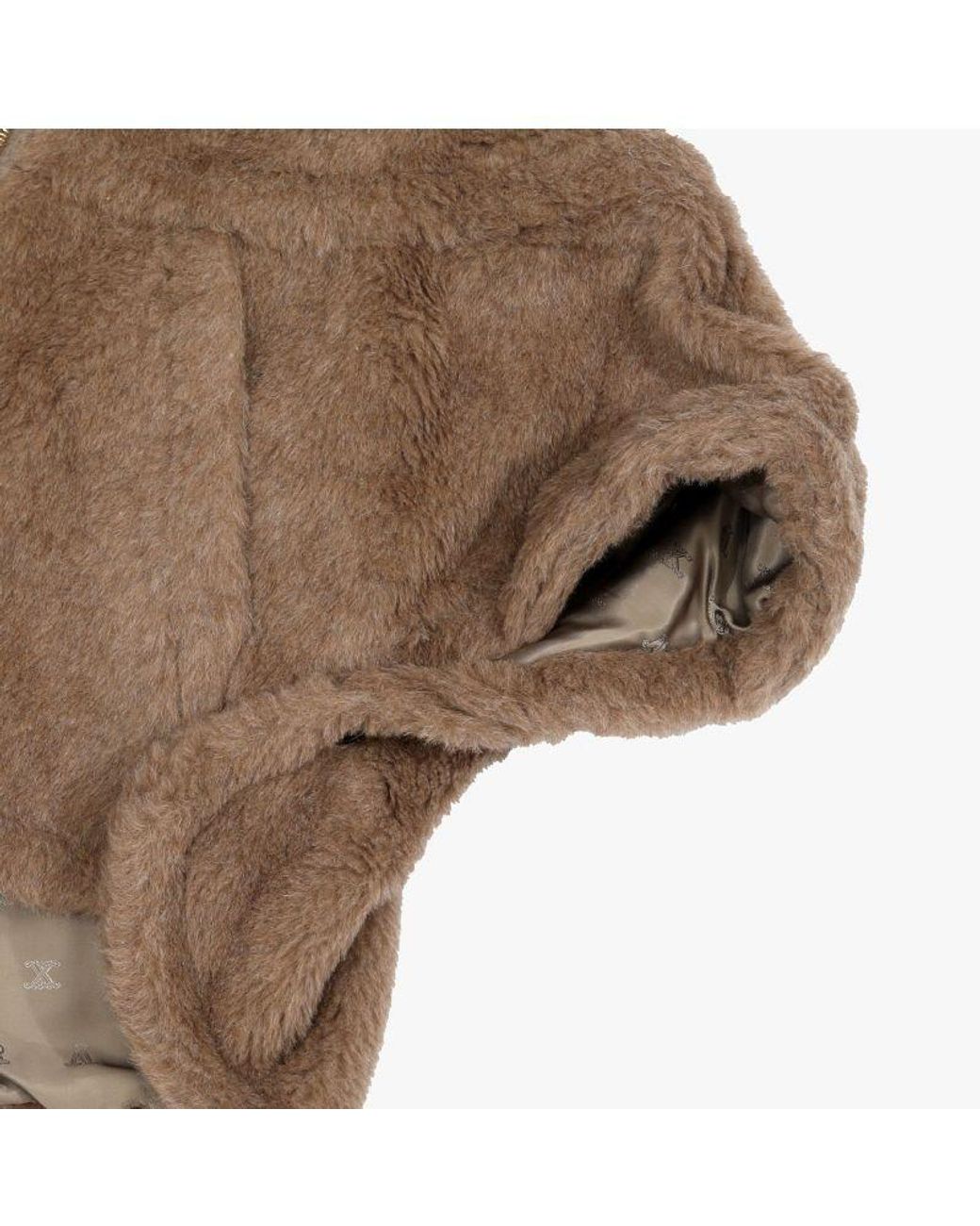 Max Mara Natural Zip-Up Hooded Jacket