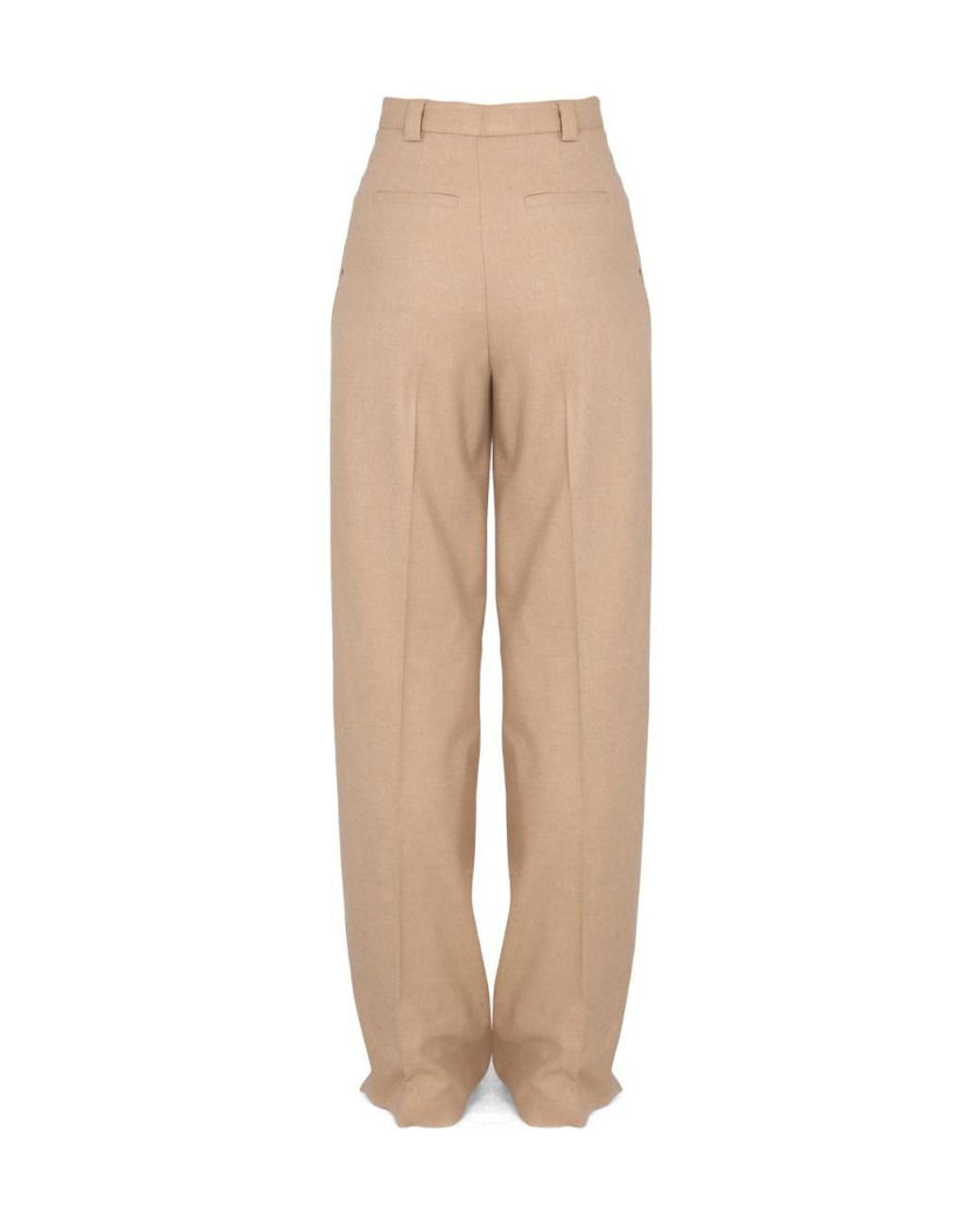 RED Valentino Natural Tailored Wide Leg Pants