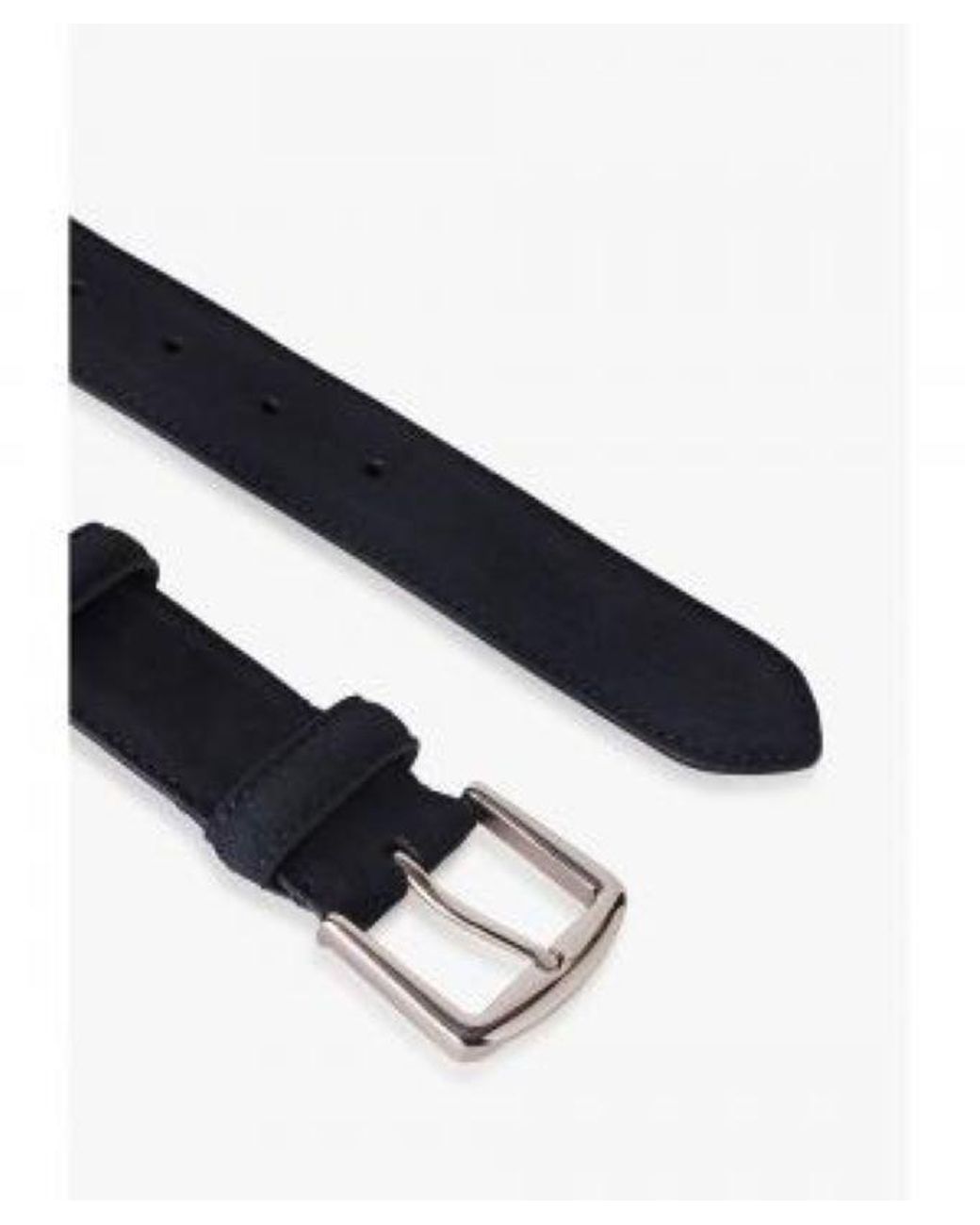 Loro Piana White Alsavel Belt for men