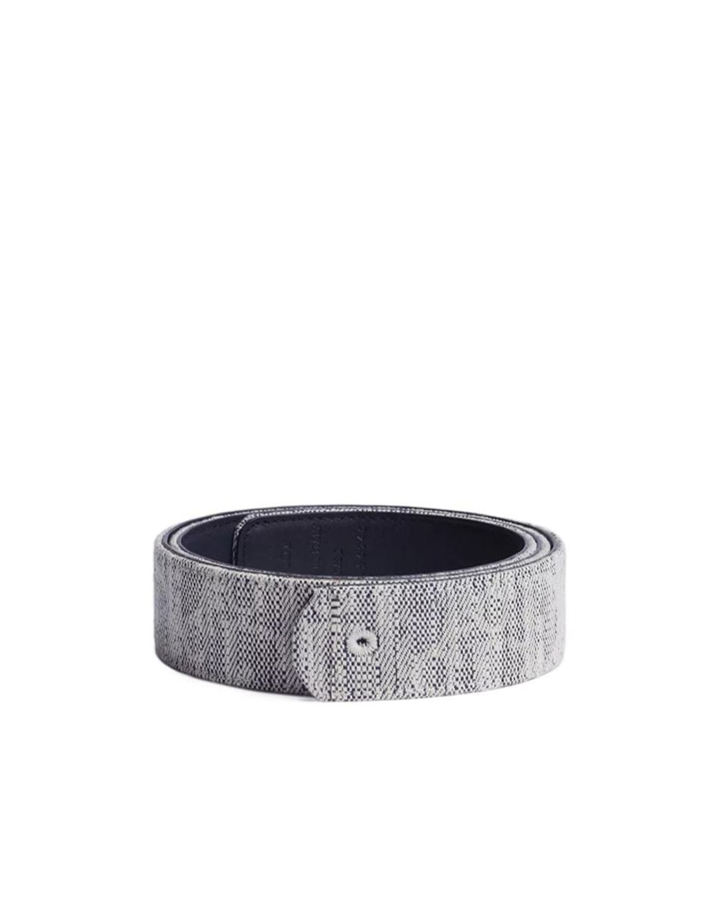 Dior White Iviera Reversible Belt Strap for men
