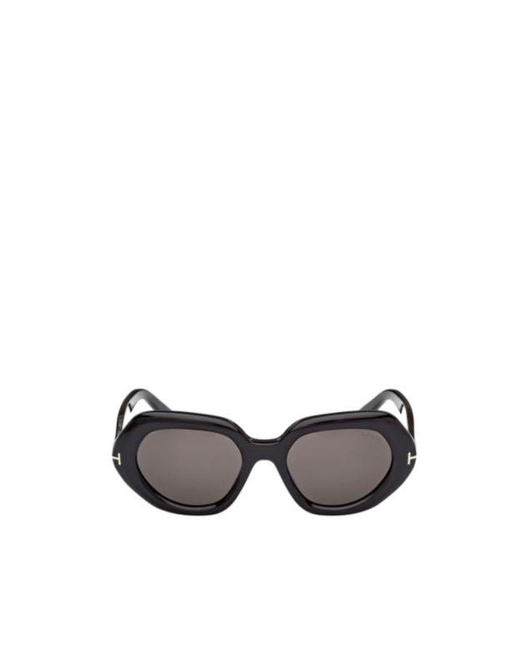 Tom Ford Gray Eyewear Geometric Frame Sunglasses