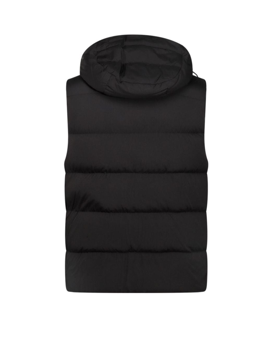 Moorer Black Fire-Skt Straight-Fit Gilet for men