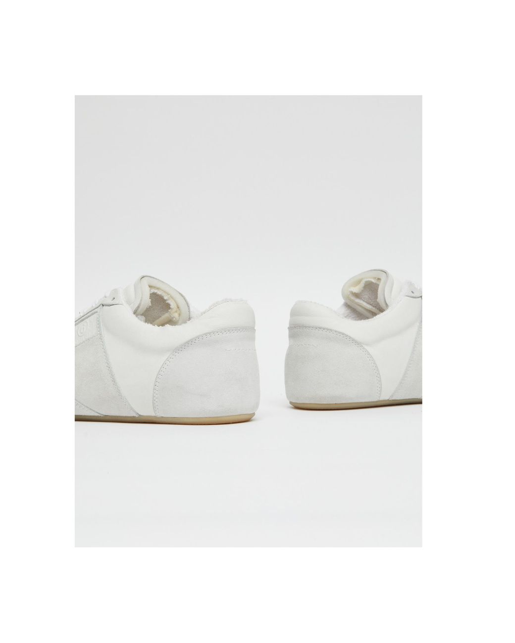 MM6 by Maison Margiela White Anatomic Sneakers