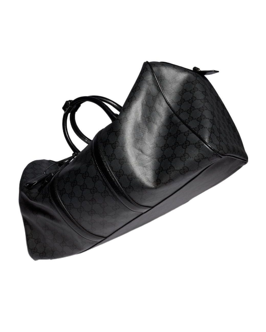 Gucci Black Essence Classic Medium Duffle Bag for men