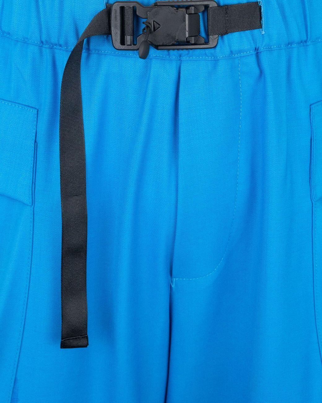 Bonsai Blue Loose Waist Casual Pants for men