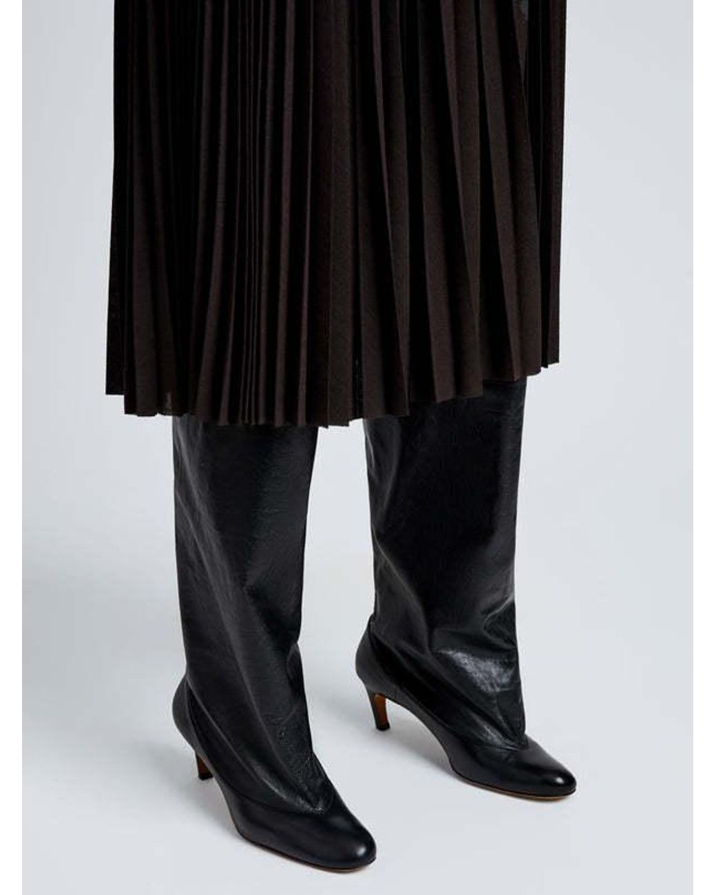 Proenza Schouler Black Uma Over-The-Knee Boots