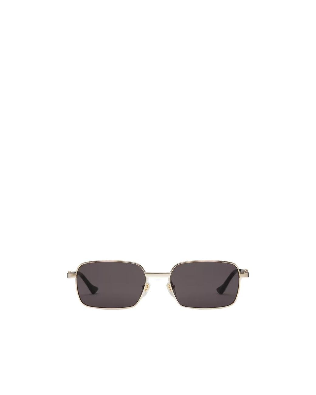 Gucci White Eyewear Rectangular Frame Sunglasses for men