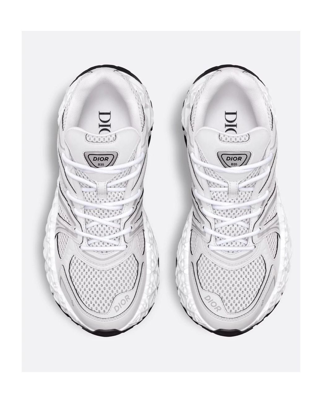 Dior White Homme B35 Nxxt Sneakers for men