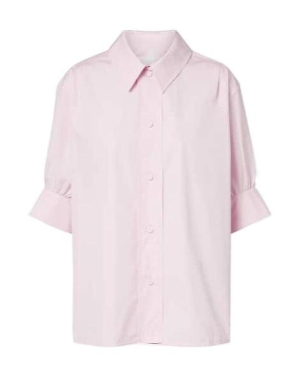 Jil Sander Pink Cotton Shirt
