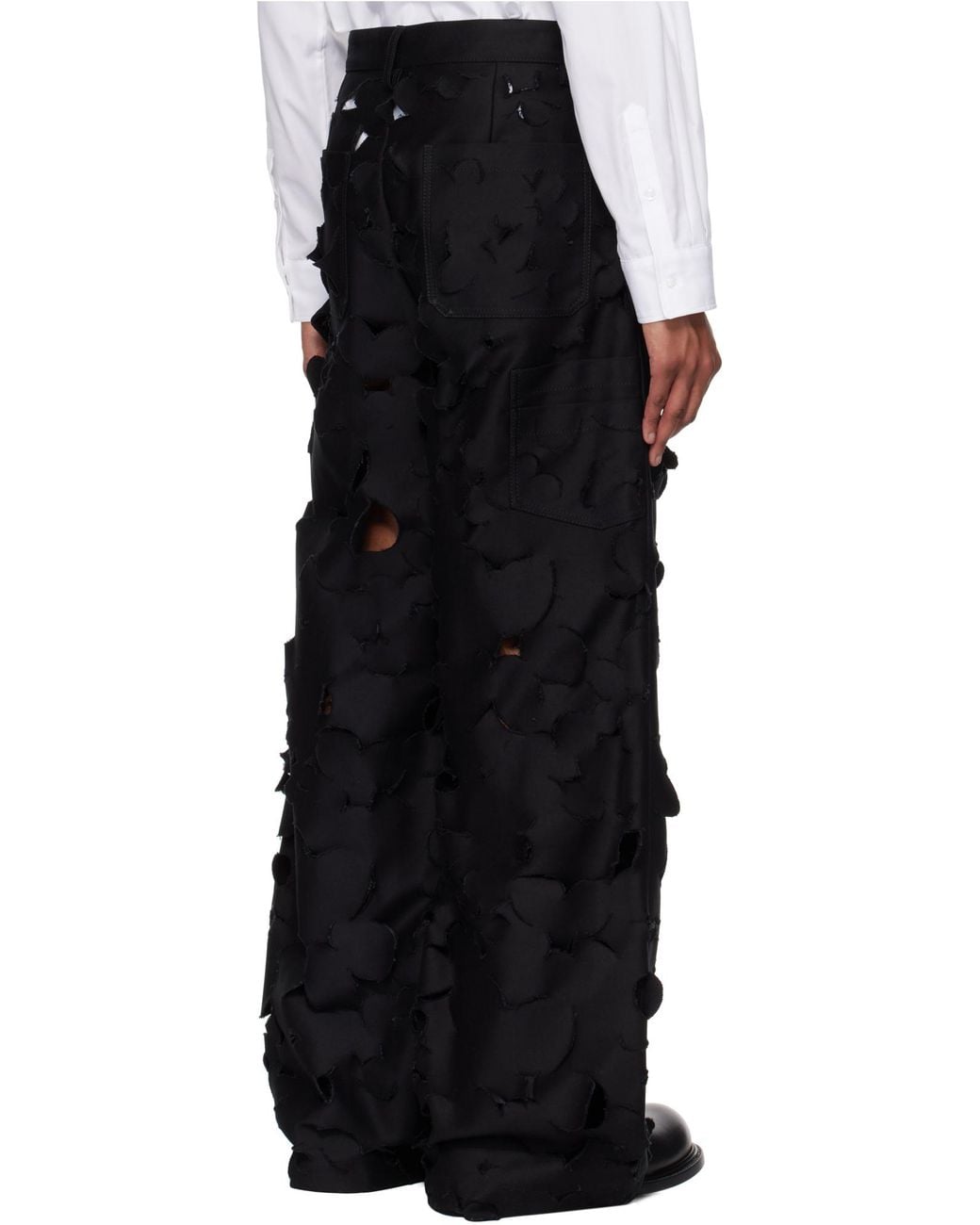 Marni Blue Cotton Cargo Pants for men