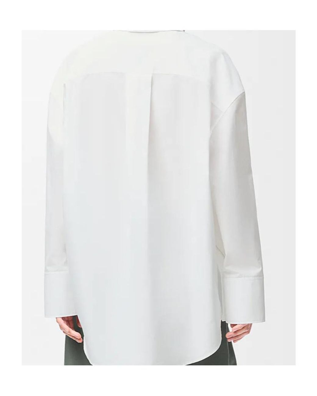 Loewe White Cape Shirt
