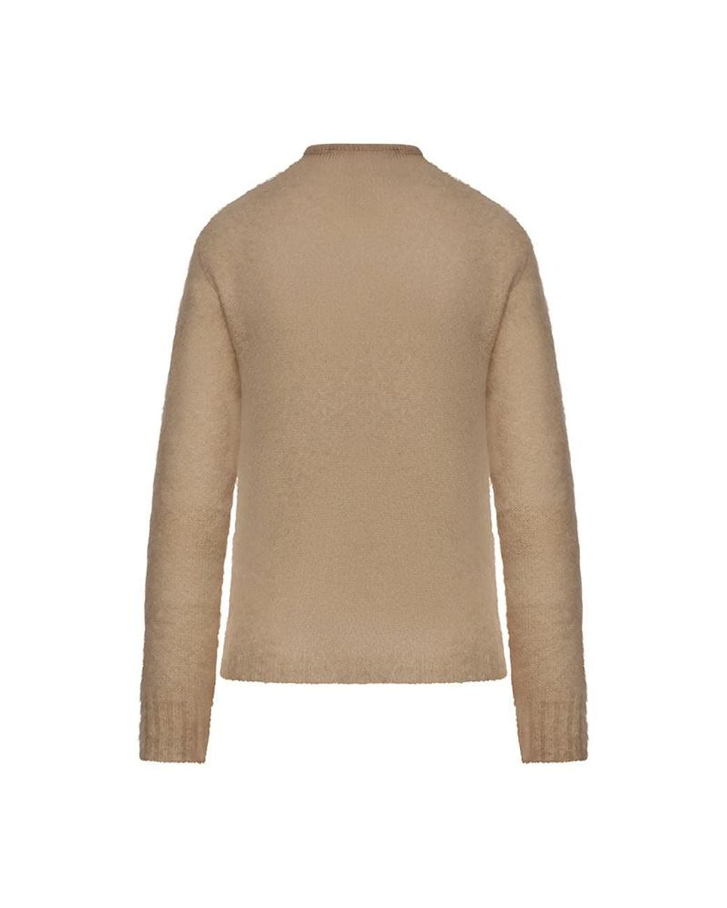 Max Mara Brown Humble Mohair Knit Sweater