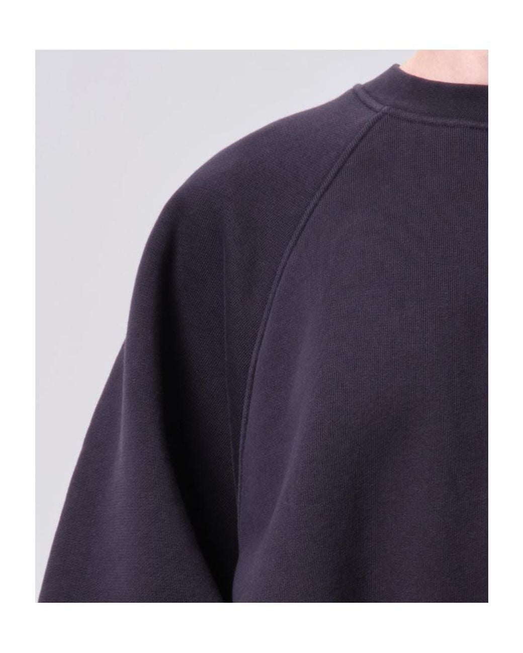 Agolde Black Valma Sweatshirt