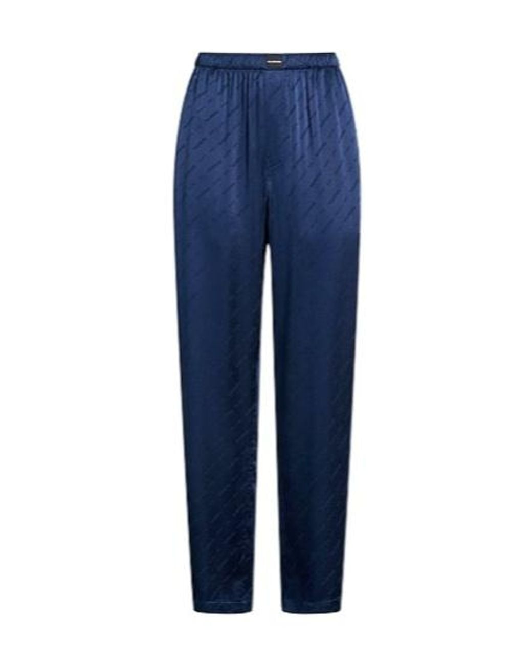 Balenciaga Blue Casual Trousers
