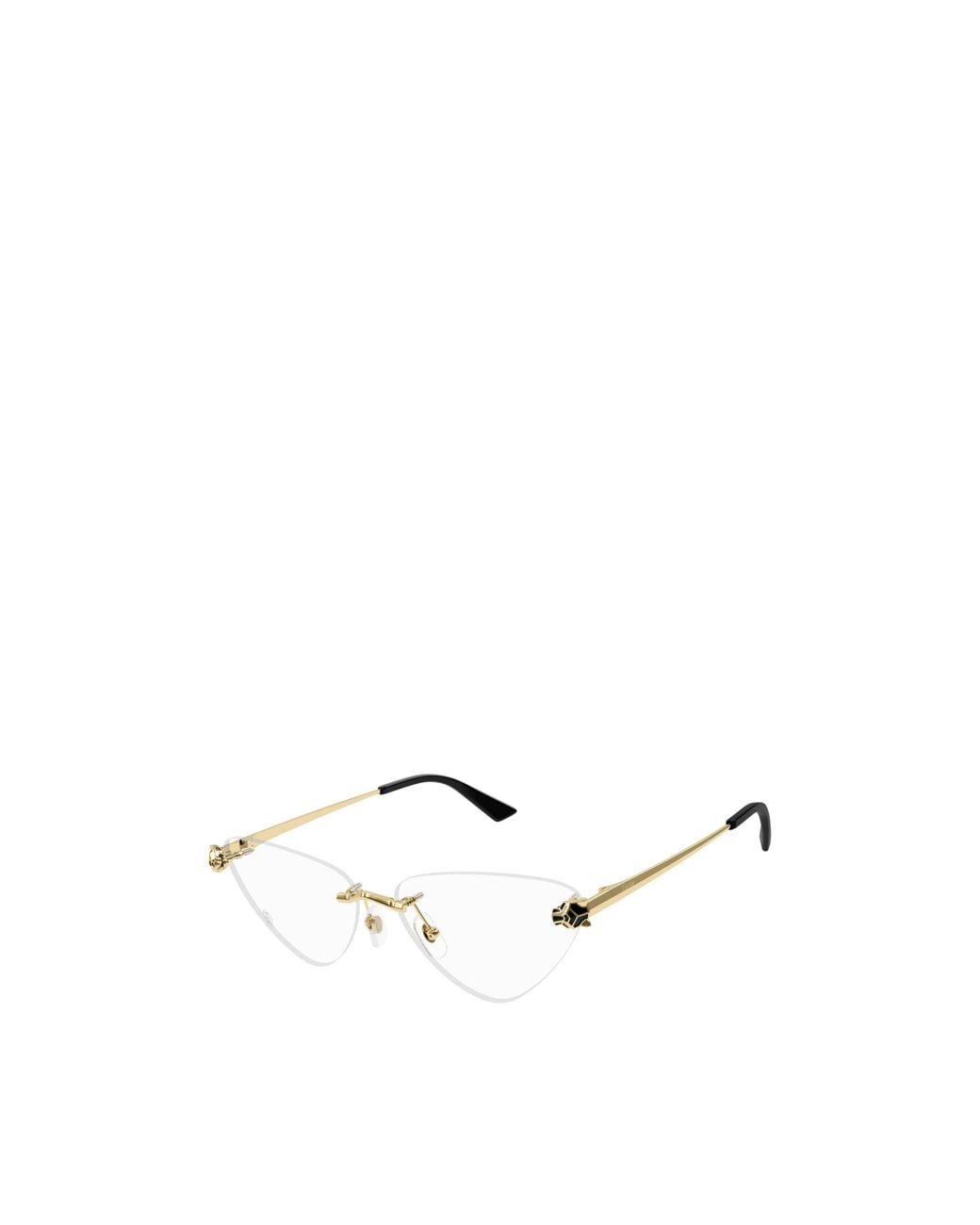 Cartier Multicolor Cat-Eye Frame Glasses