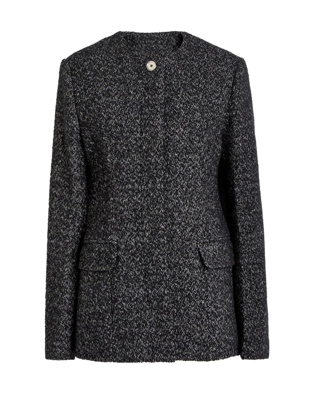 Totême Black Tweed Jacket