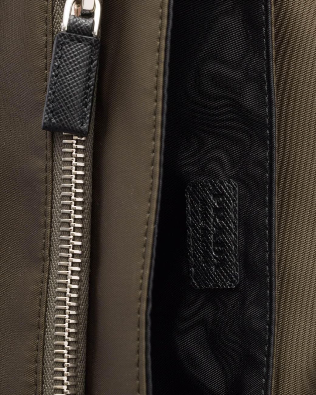 Prada Black Re-Nylon Smartphone Case for men