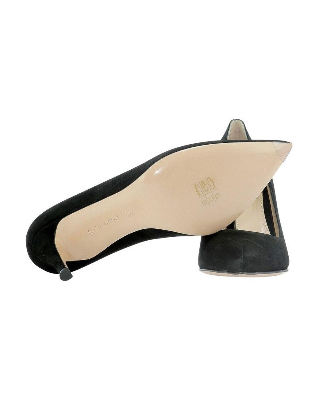 Gianvito Rossi Purple Gianvito 85Mm Pointed-Toe Pumps