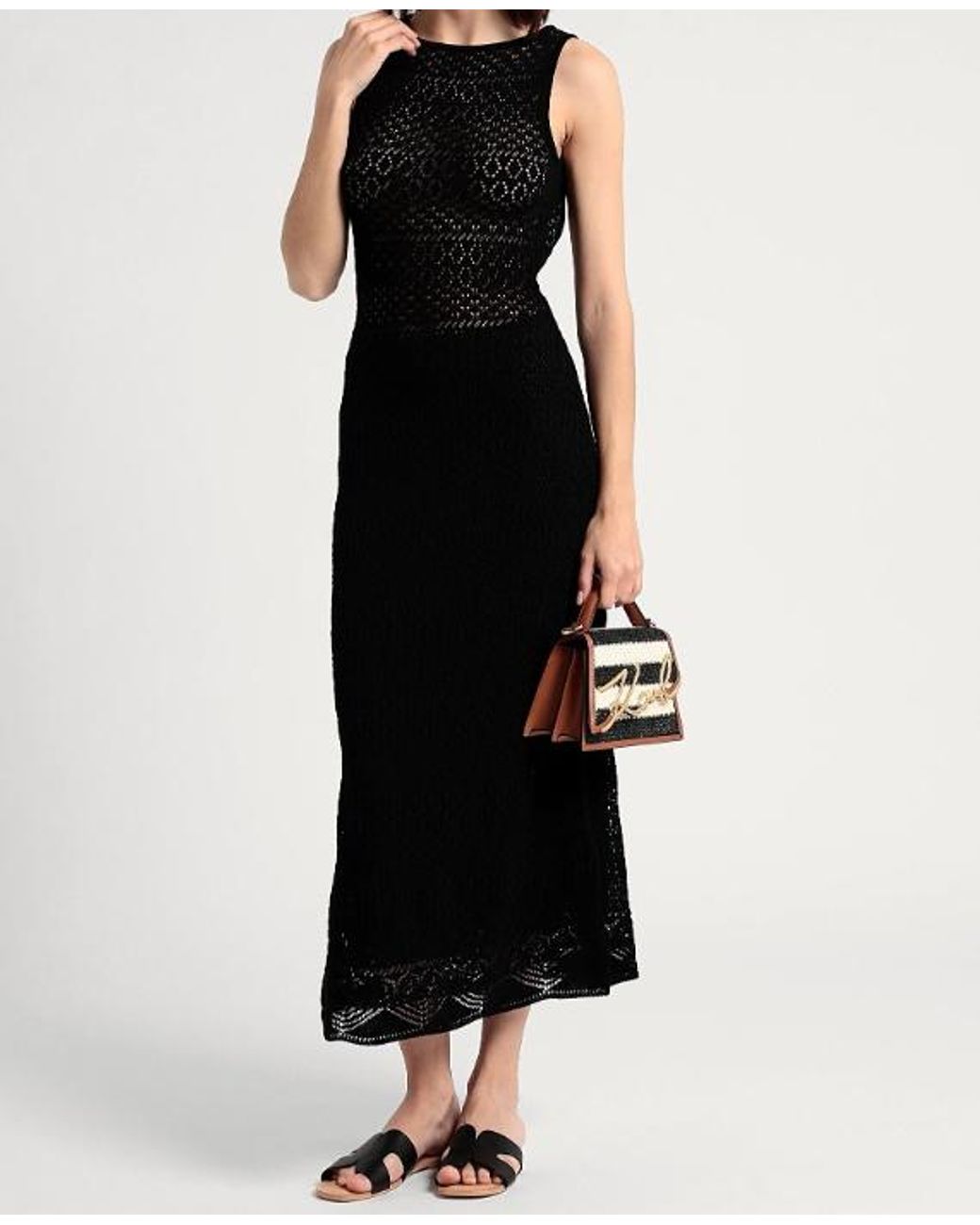 MAX&Co. Black Long Dresses