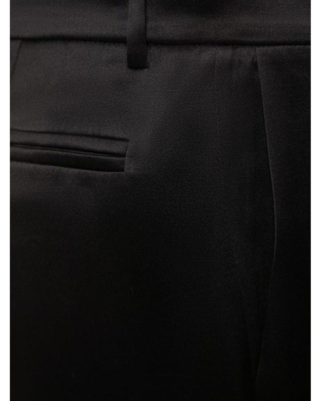 Magda Butrym Black Casual Flare Pants