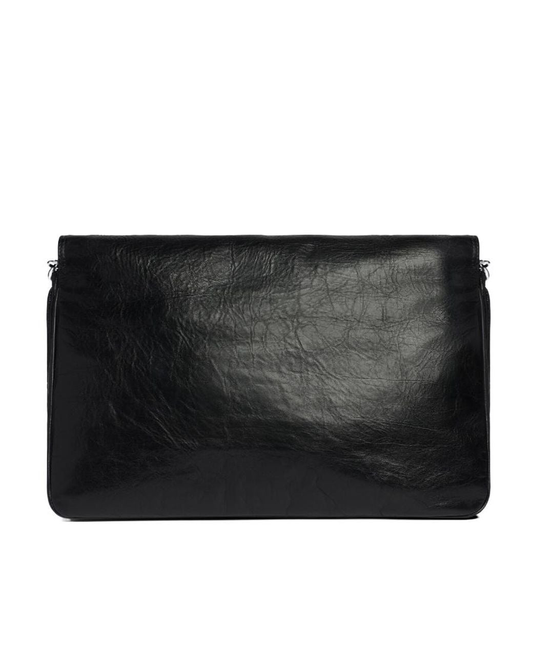Balenciaga Black Bb Soft Large Shoulder Bag