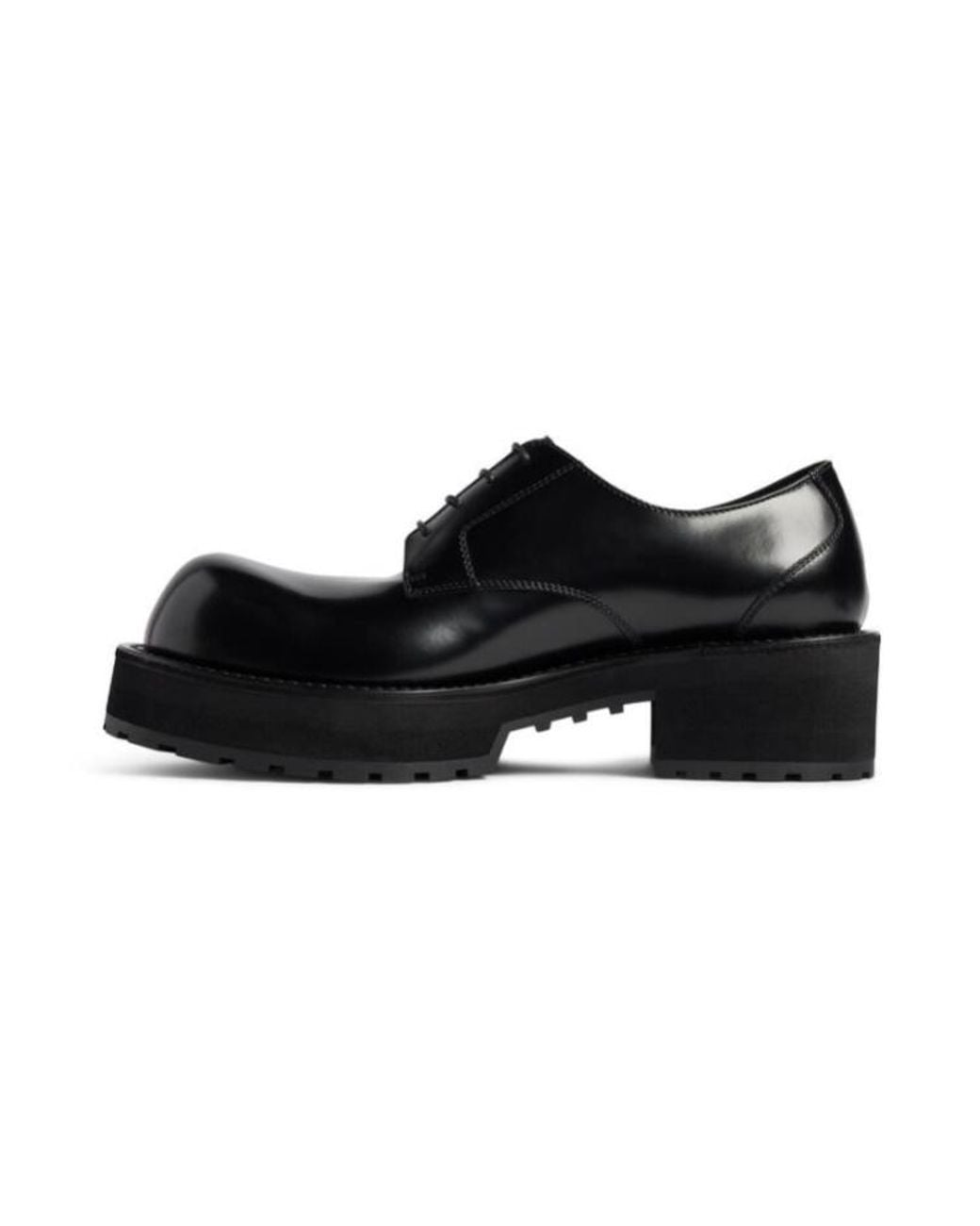 Balenciaga Venom Derby Lace-Up Shoes in Black for Men | Lyst