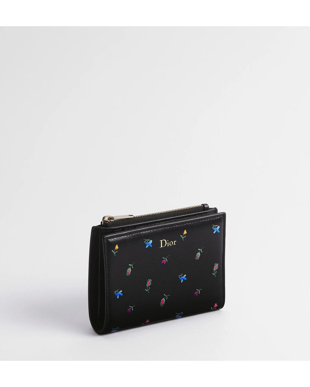 Dior Black Amour Dahlia Wallet