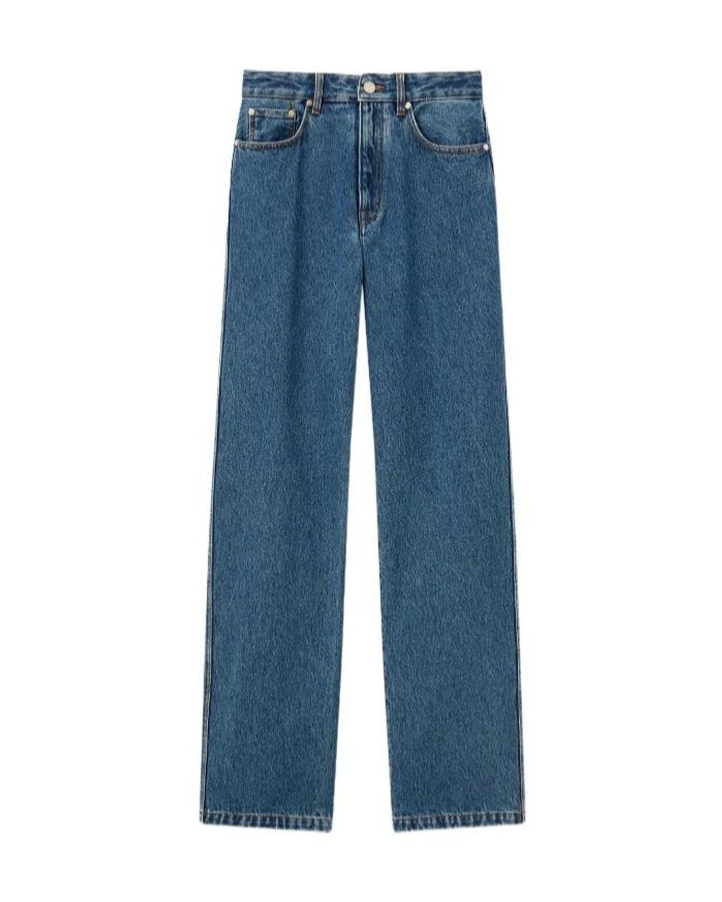 Joseph Blue Zamtam Wide-Leg Jeans