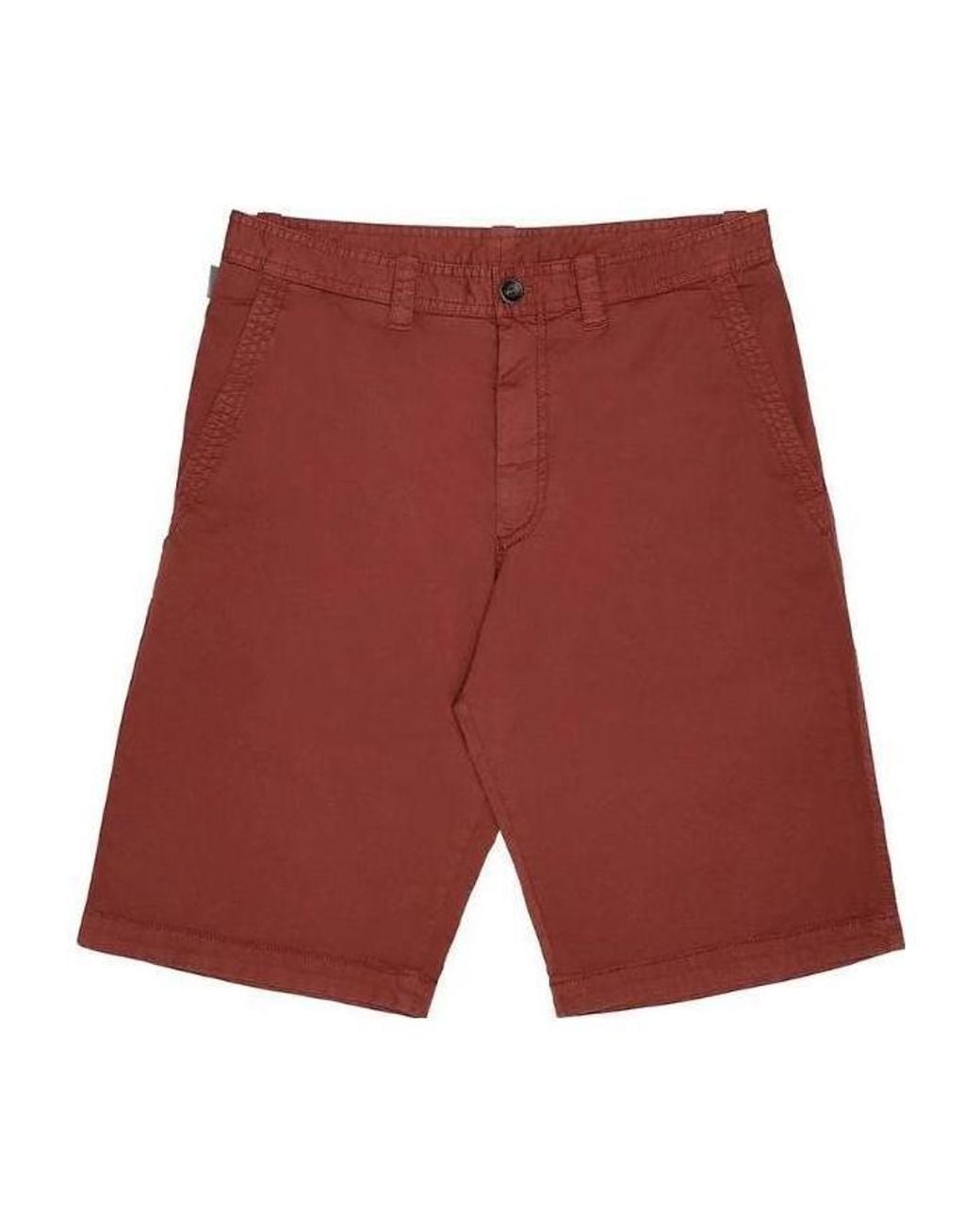 Armani Collezioni Red Logo Shorts for men