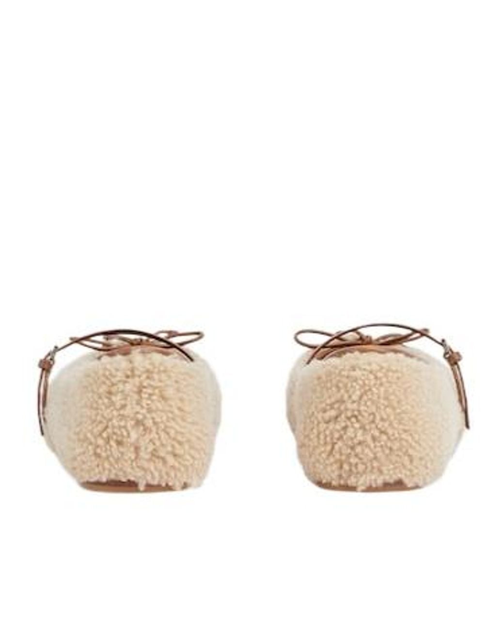 Gucci Natural Horsebit Ballet Flat, Size 35 It