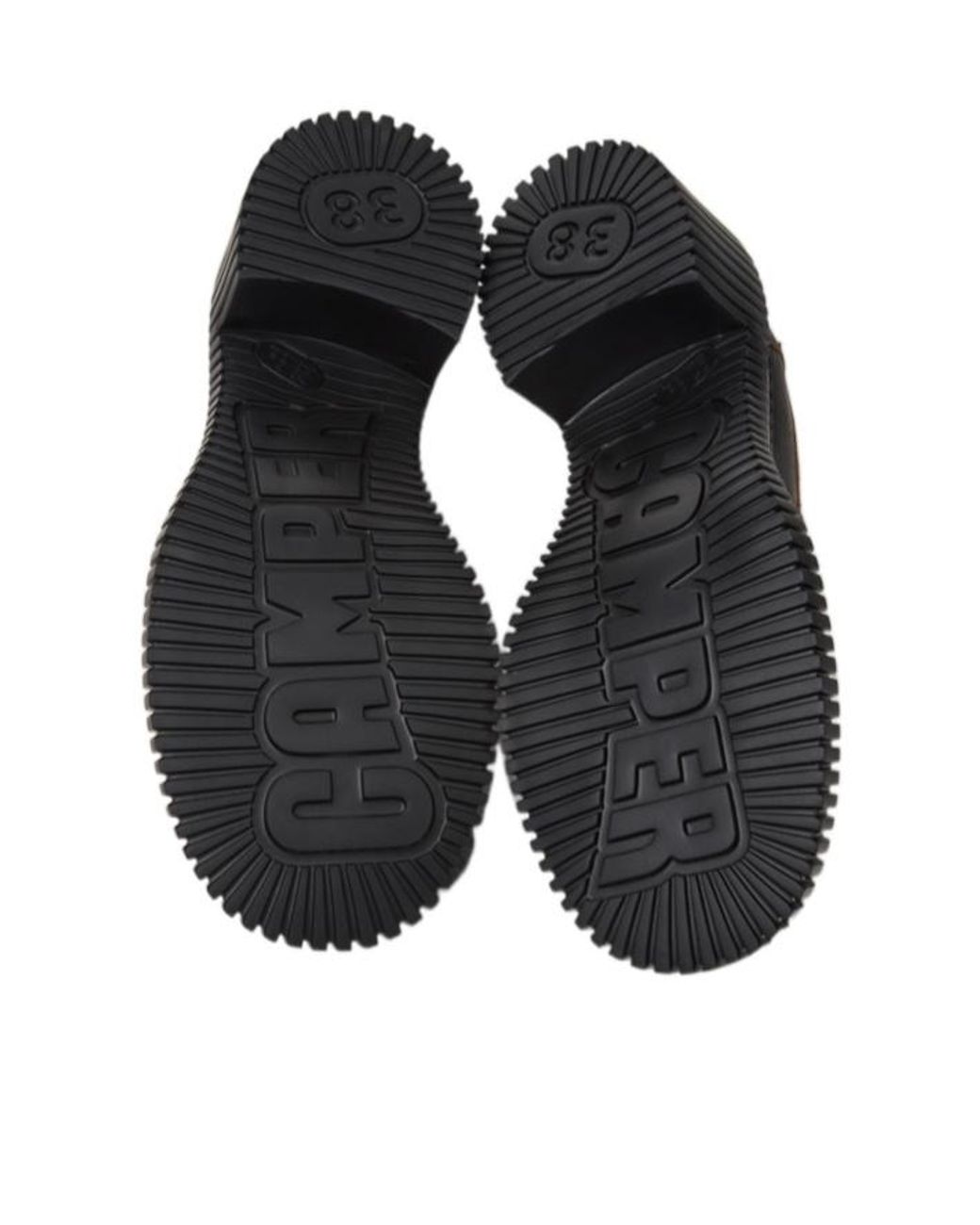 Camper Brown Pix London Platform Flat Shoes
