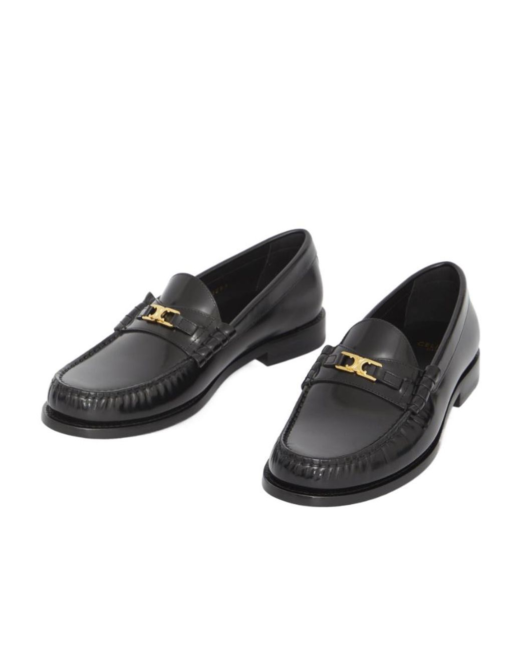 Céline Black Luco Triomphe Loafer