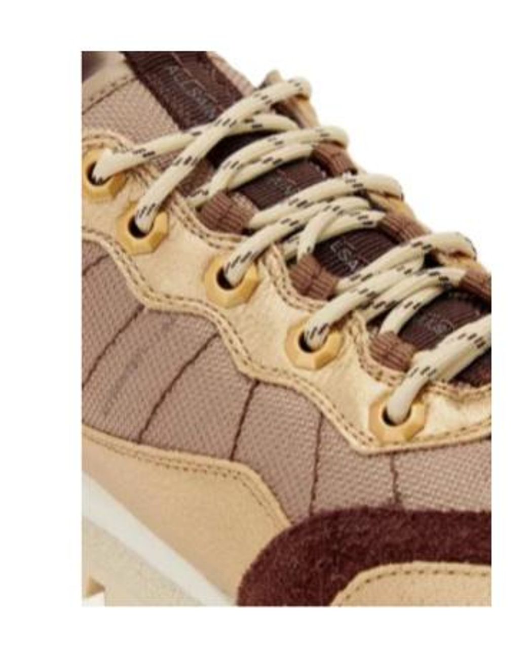 AllSaints Natural Nevis Lace-Up Sneakers