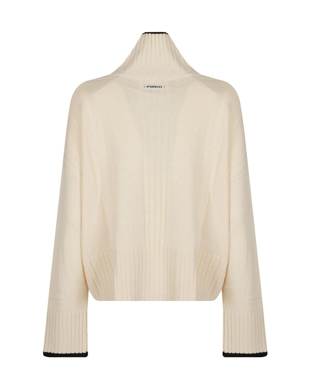 Pinko Natural Turtleneck Jumper