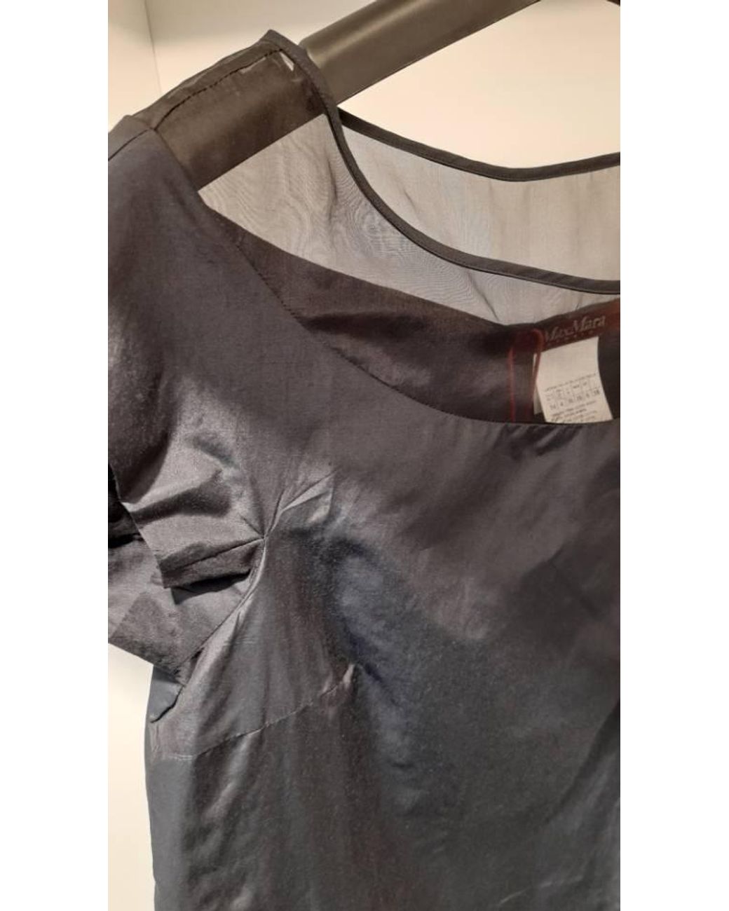 Max Mara Black Short-Sleeved T-Shirt