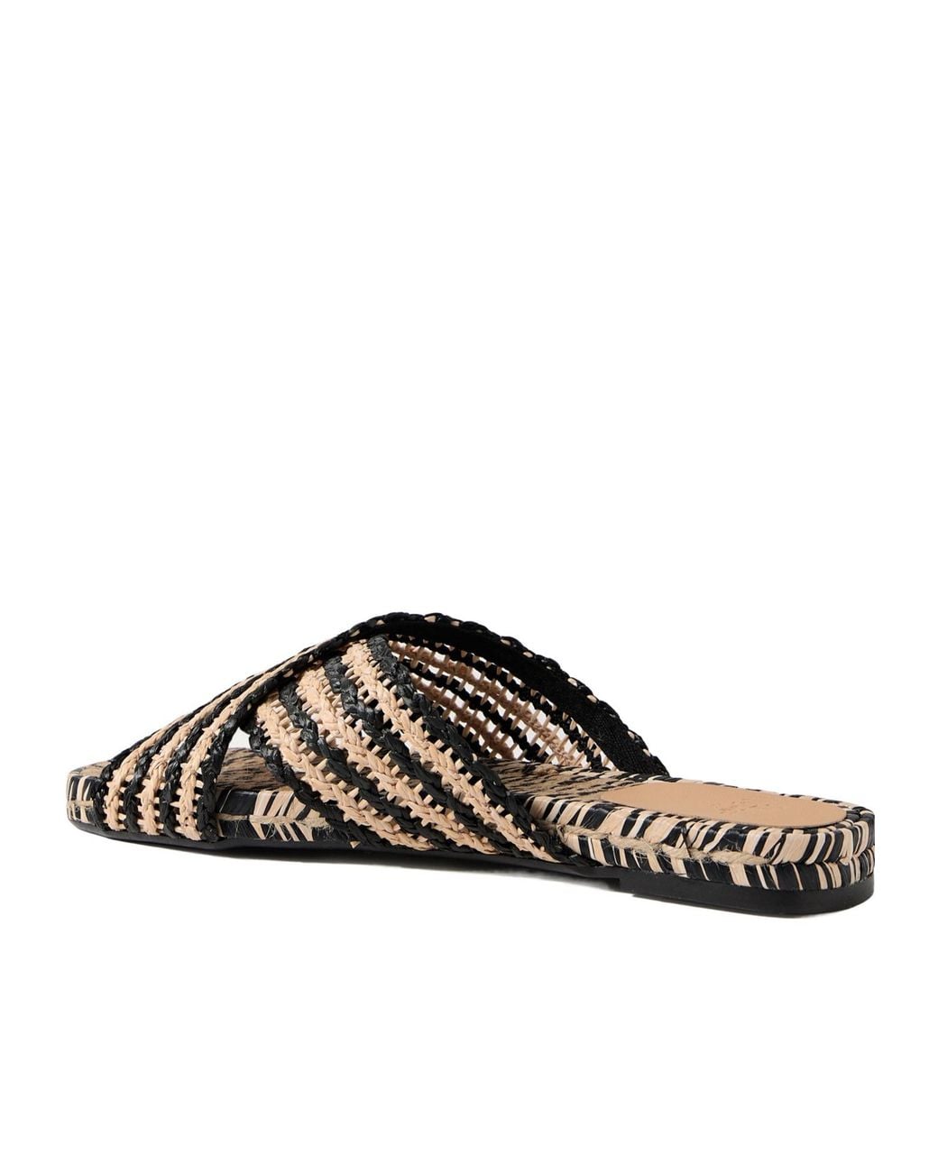 Castaner Brown Two-Tone Patchwork Slippers