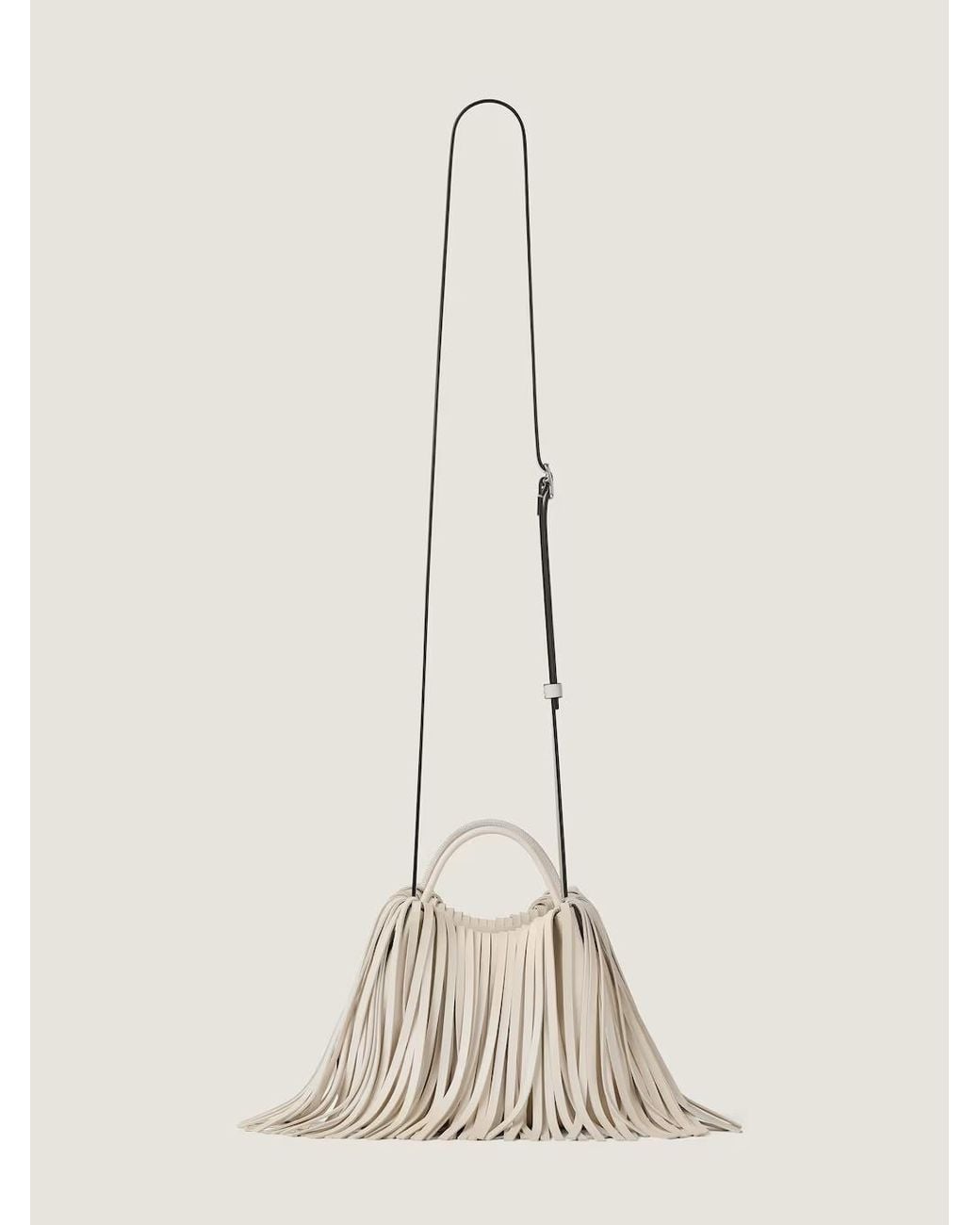 Givenchy Natural Facet Fringed Shoulder Bag