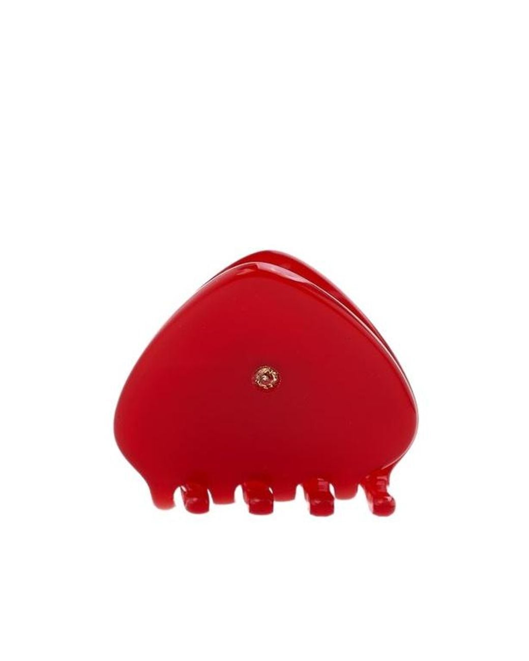 Etro Red Logo Hair Clip