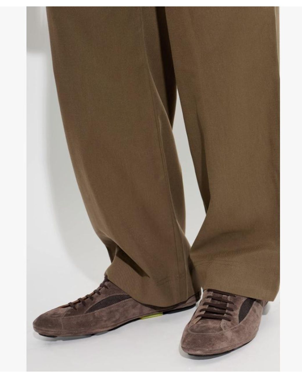 Paul Smith Brown Ddark Taupe Marini Trainers for men