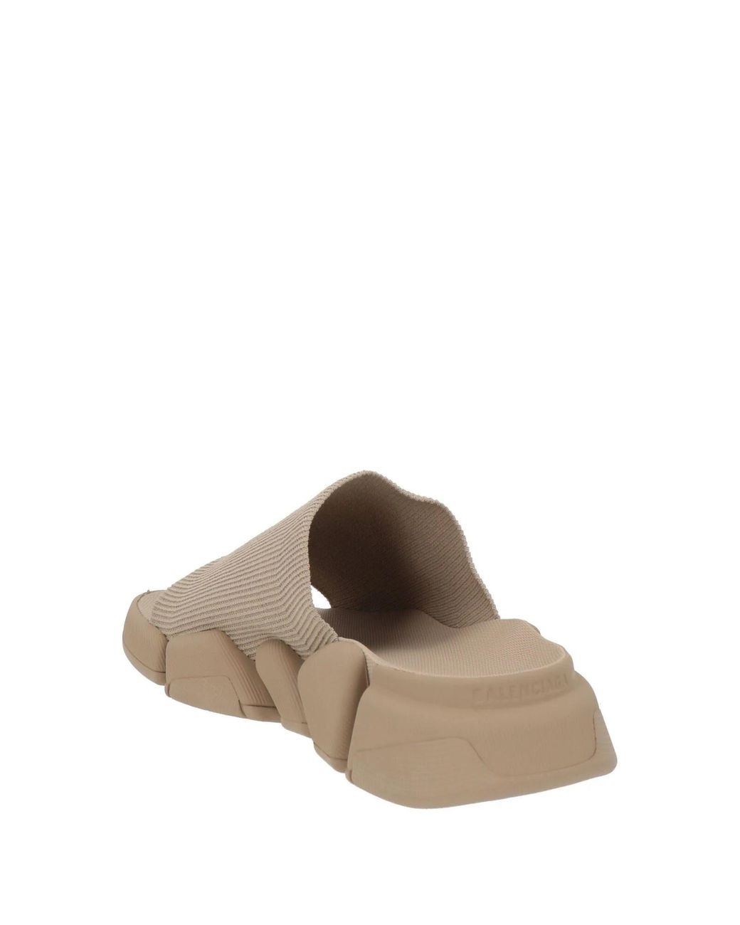 Balenciaga Natural Printed Slippers