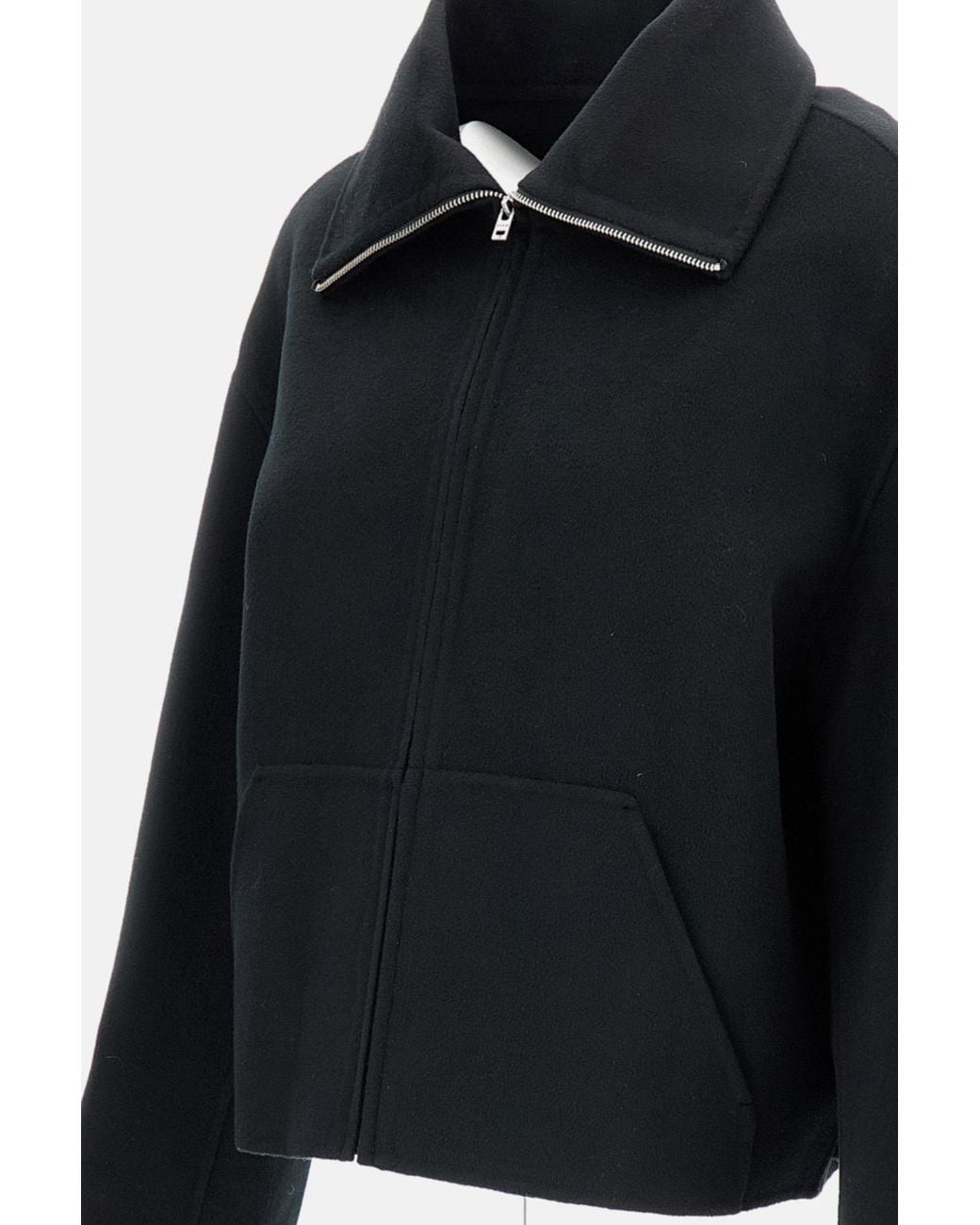Acne Black Zip-Up Jacket