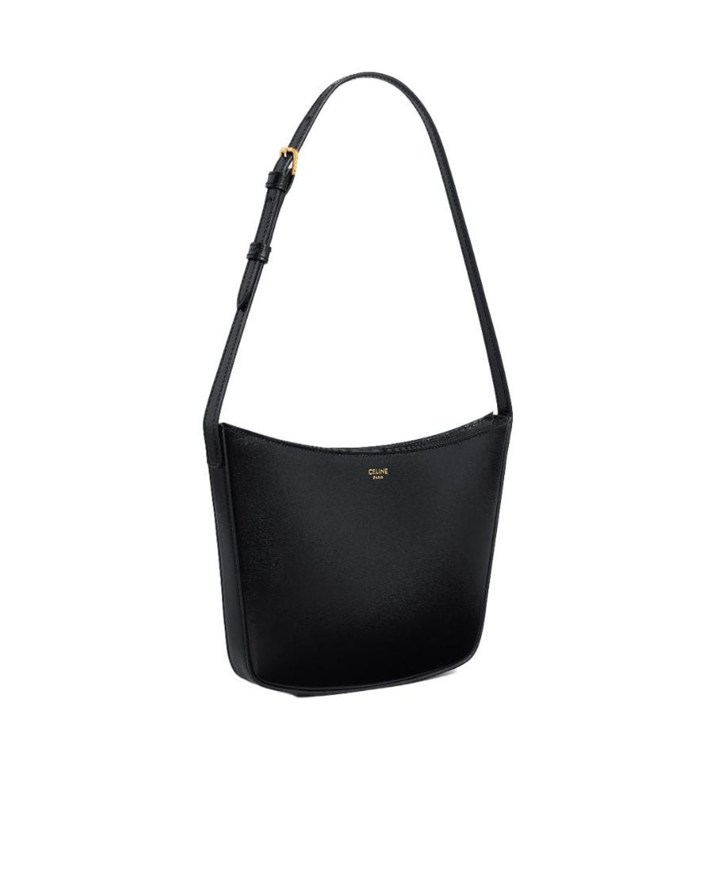 Céline Black Medium Croque Bag