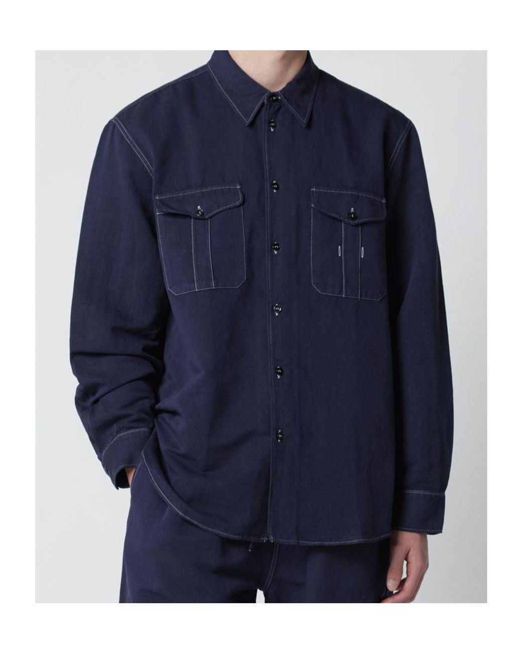 Studio Nicholson Blue Louro Shirt for men