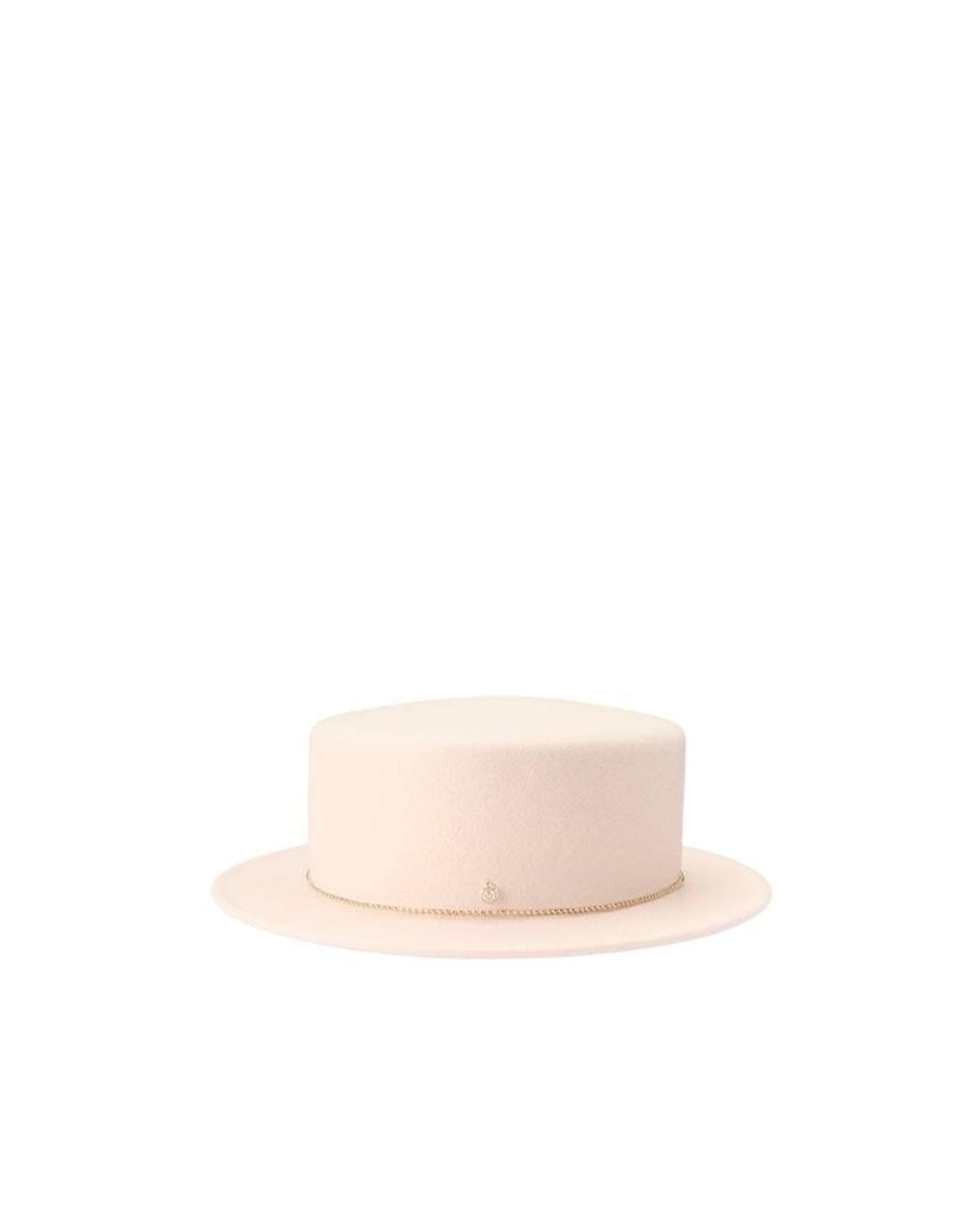Maison Michel Pink Augusta Hat
