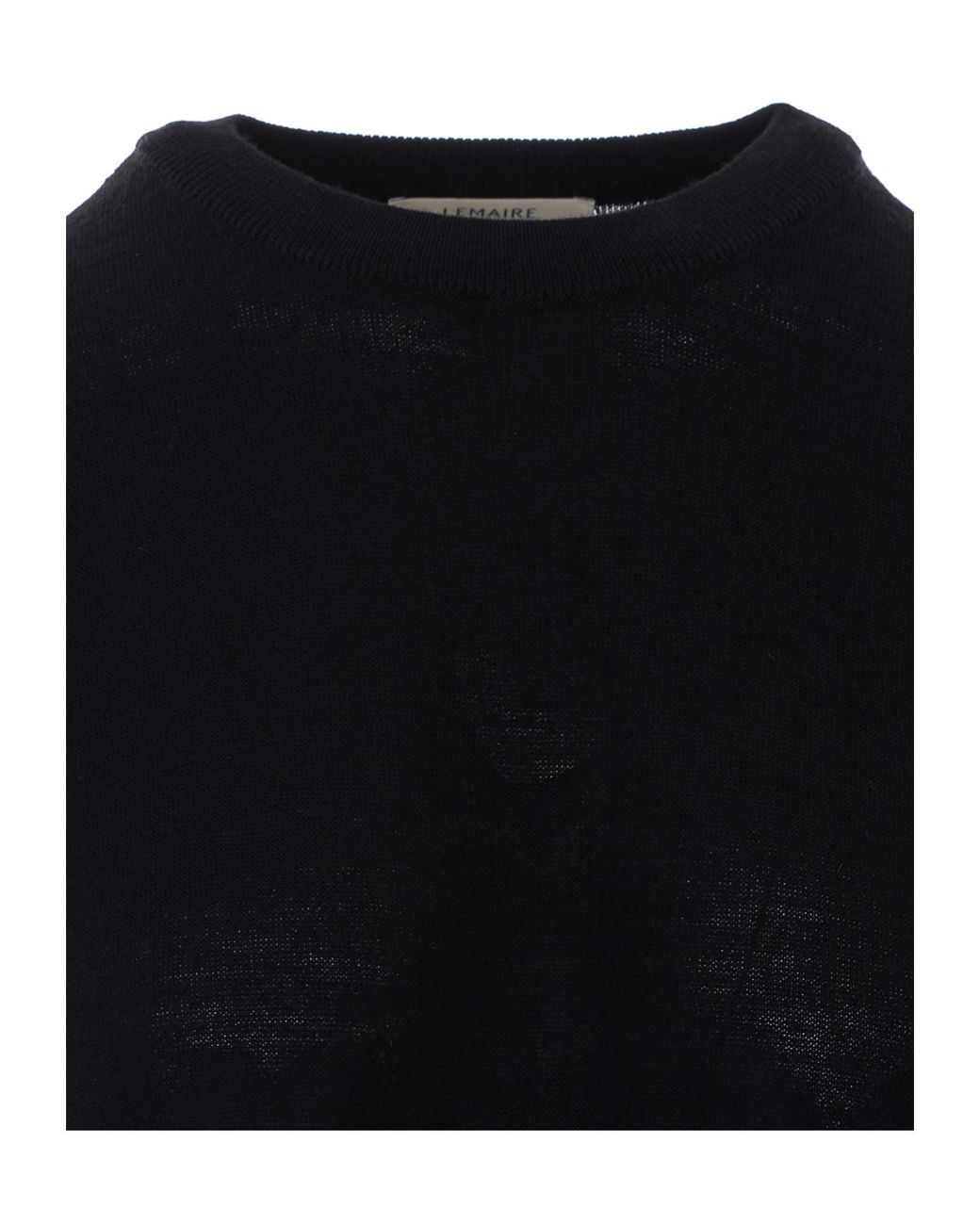 Lemaire Black Buttoned Waist Maxi Dress