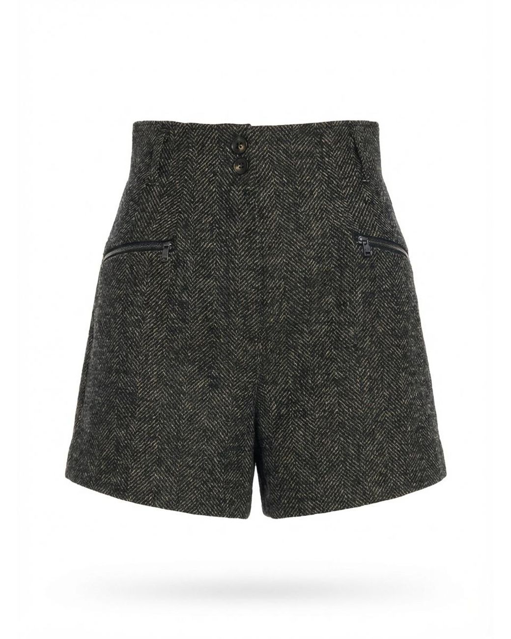 Max Mara Gray Bolzano Shorts