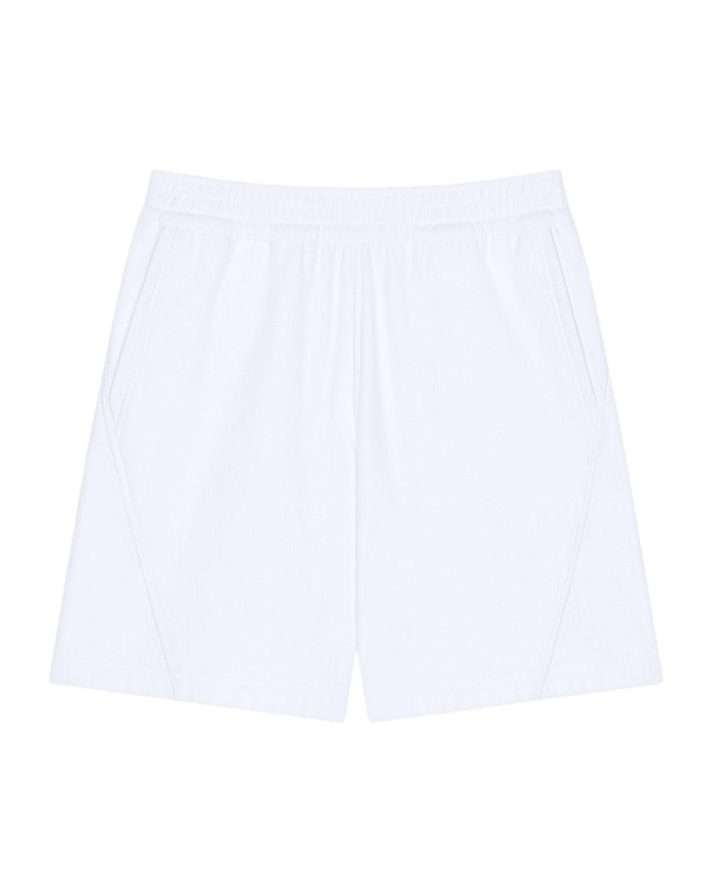 Givenchy White Couture Seam Bermuda Shorts for men