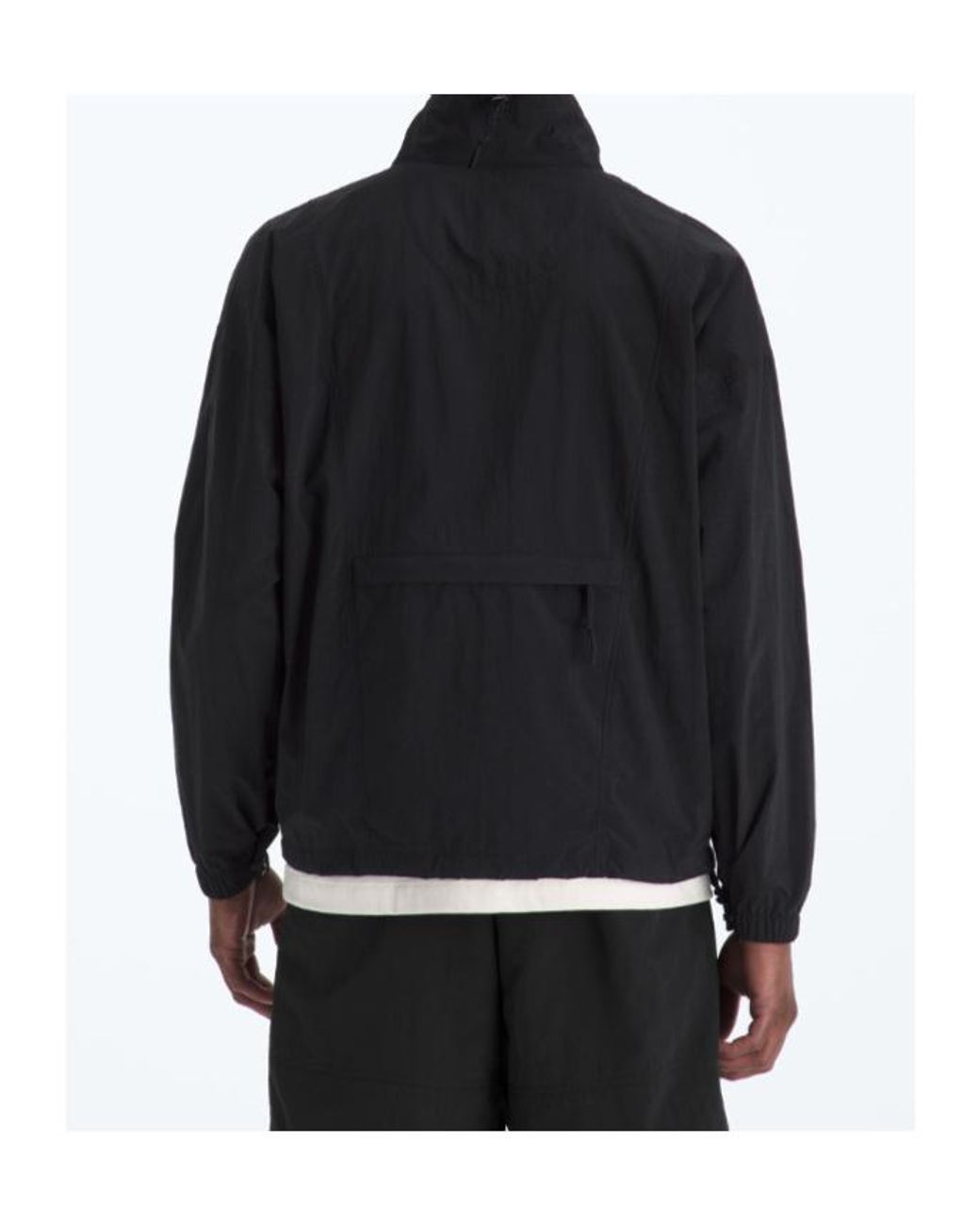 The North Face Black Half Zip Pullover Jacket for men